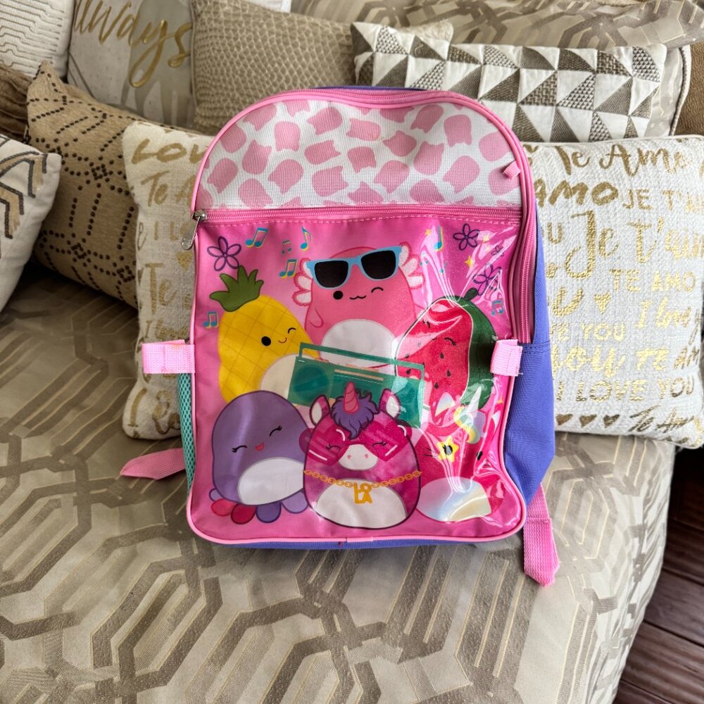 Squishmallow Back Pack - Excellent Condition